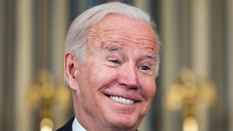 joe biden up close