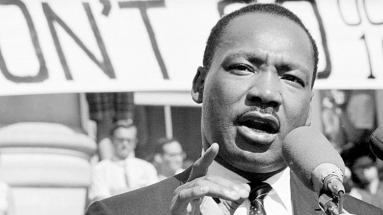 MLK speaks in Berkeley, CA