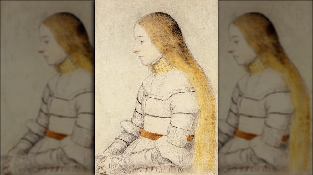 Portrait of Anna Meyer, Hans Holbein, 1525-1526