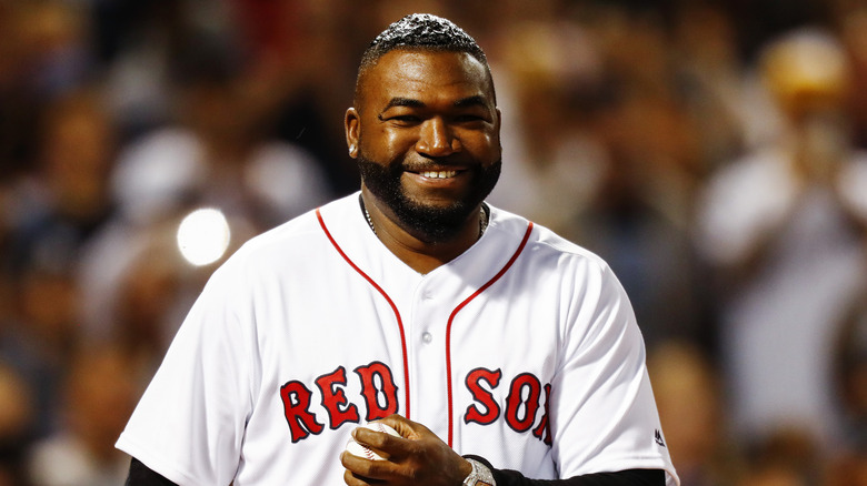 David Ortiz smiling