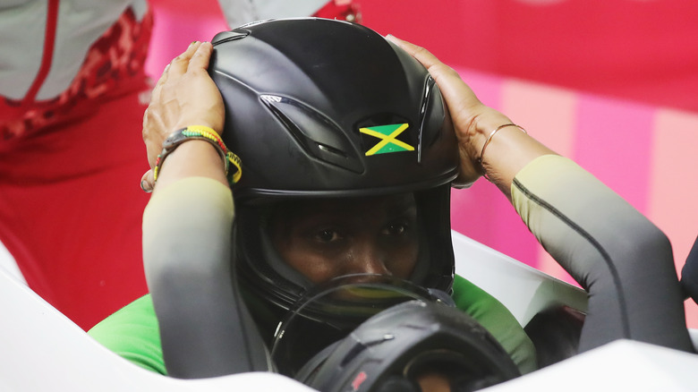 a jamaican bobsledder