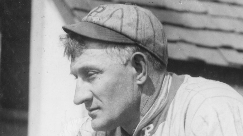 Honus Wagner in profile