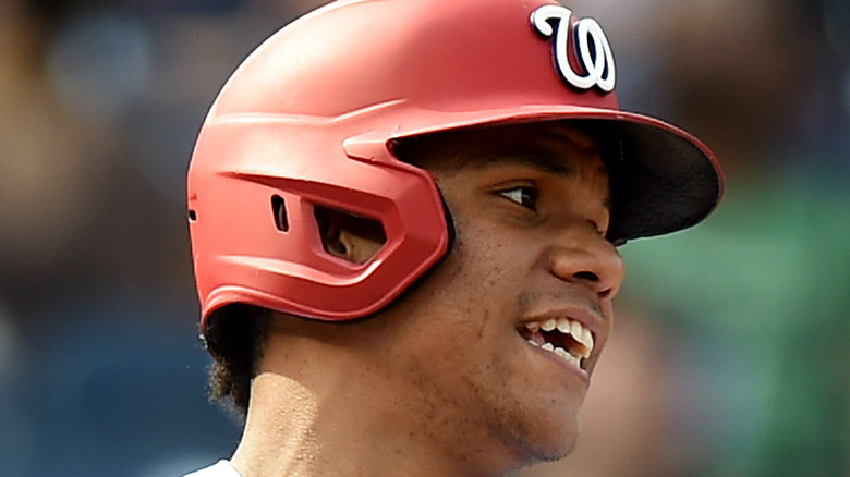 Juan Soto smiling