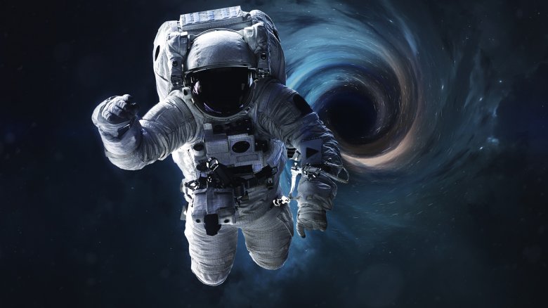 Black Hole, Close, Earth, Astronaut