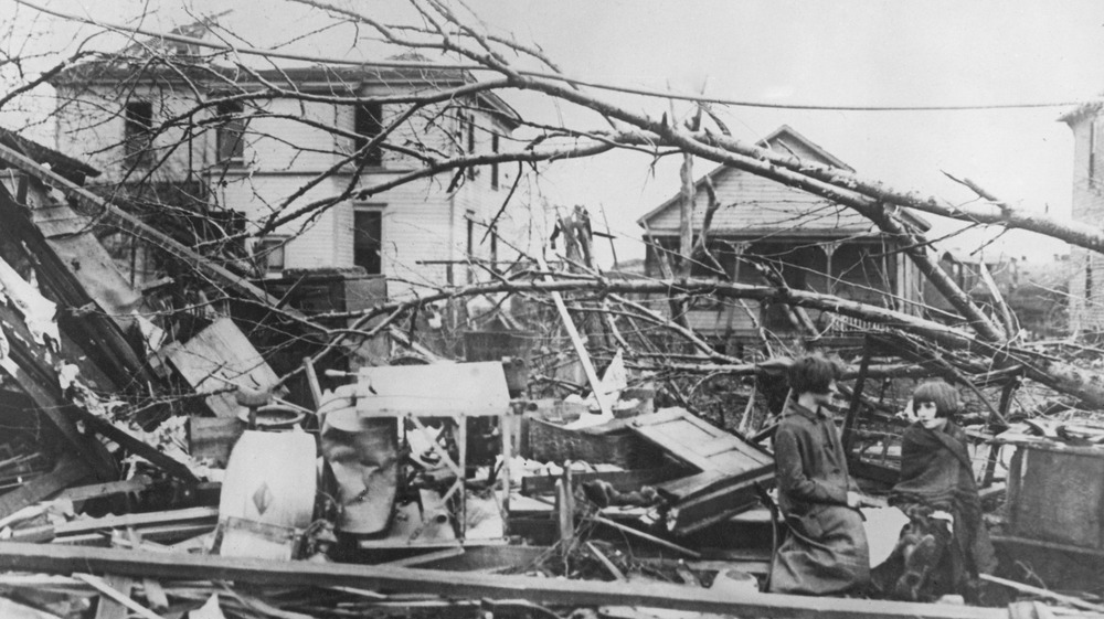 Tri-State Tornado damage