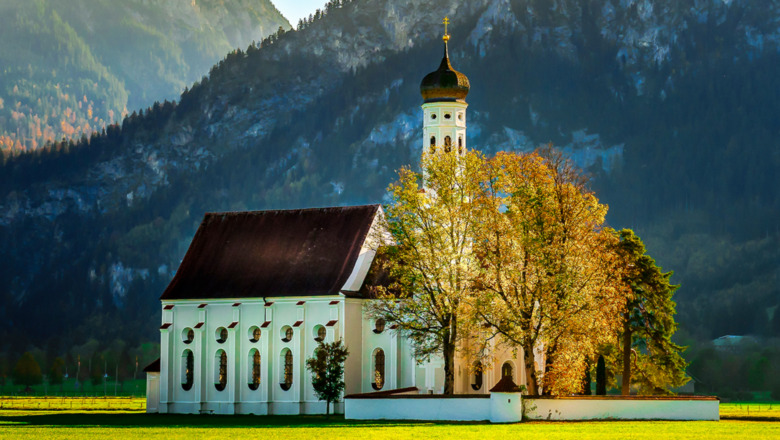 Church in idyllic setting