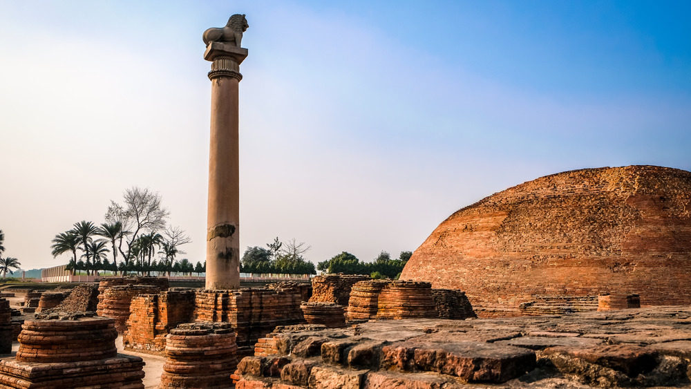 One of Ashoka's pillars