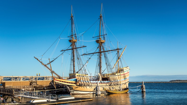 Reproduction of the Mayflower