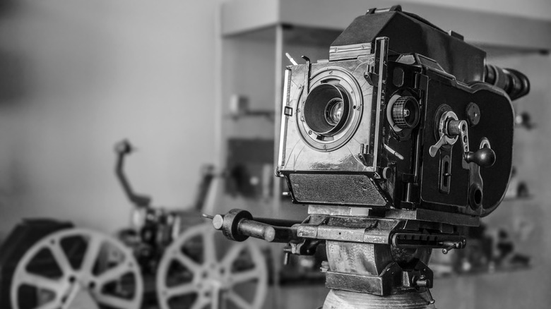 old movie camera