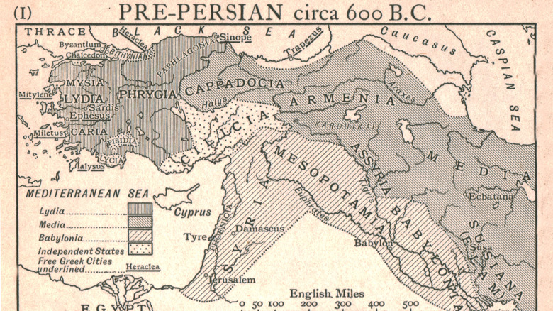 map of ancient mesopotamia