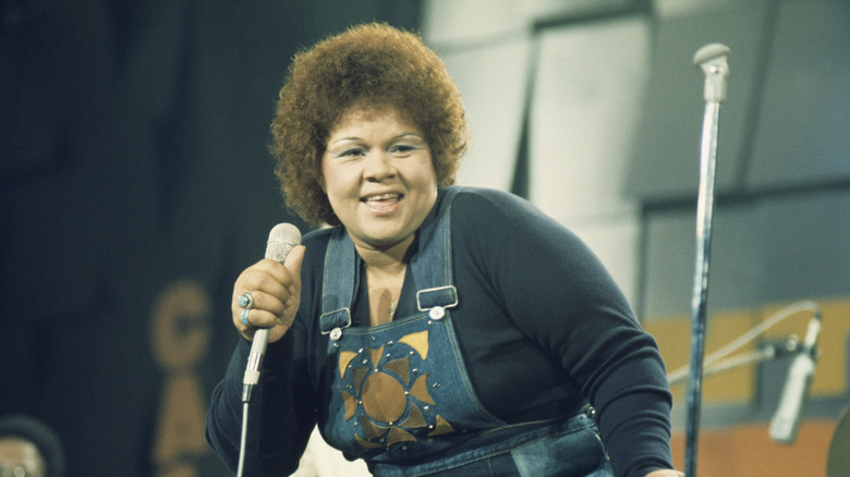 Etta James performing