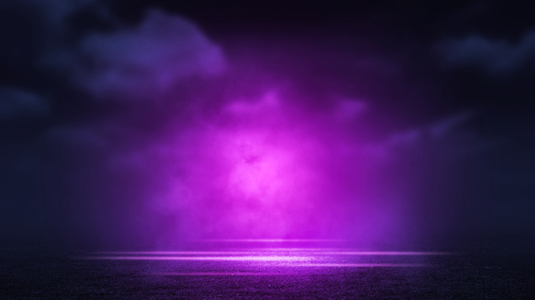 Purple fog