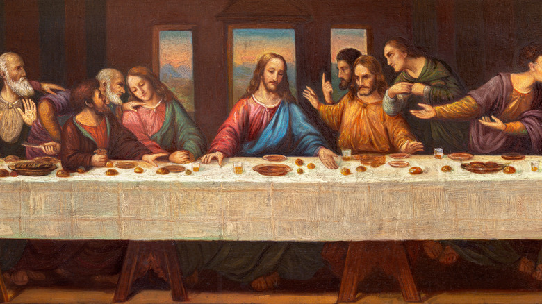 the painting of the last supper