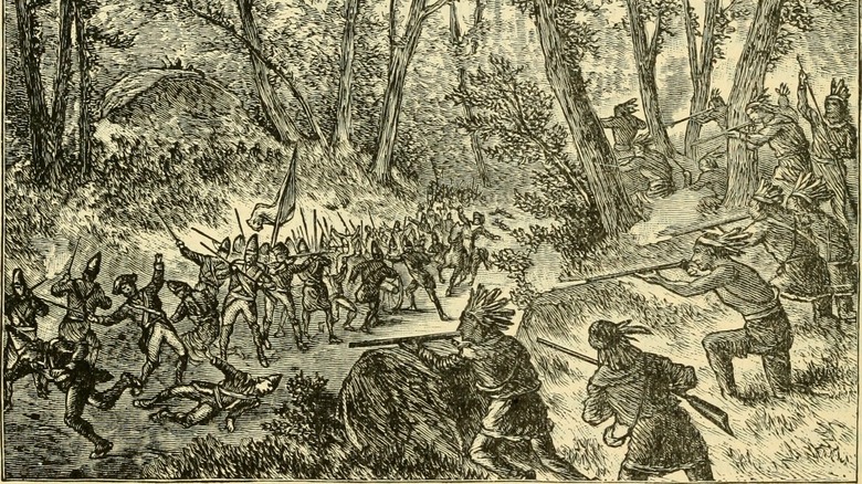 French and Indian War battle
