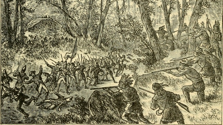 French and Indian War battle
