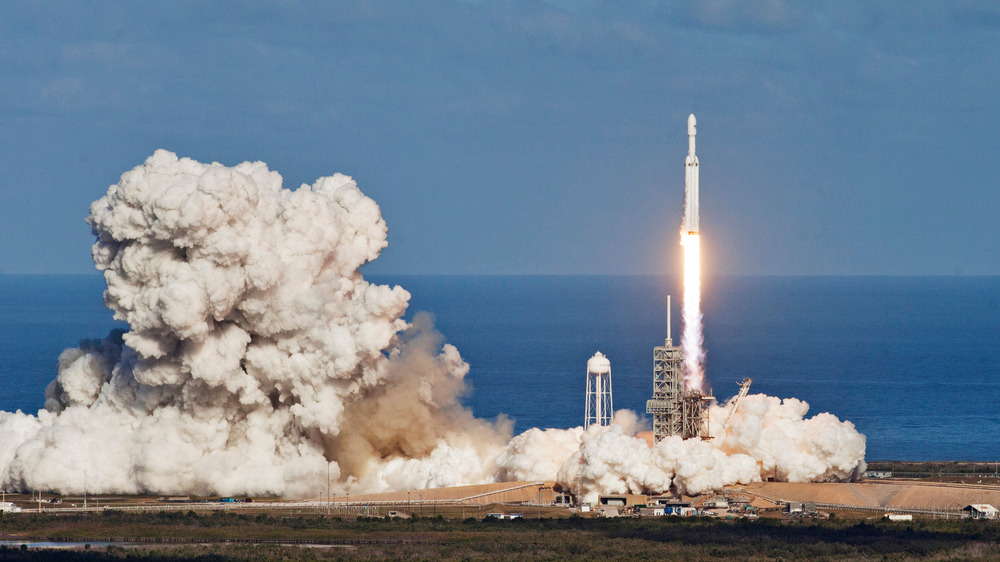 SpaceX rocket launch