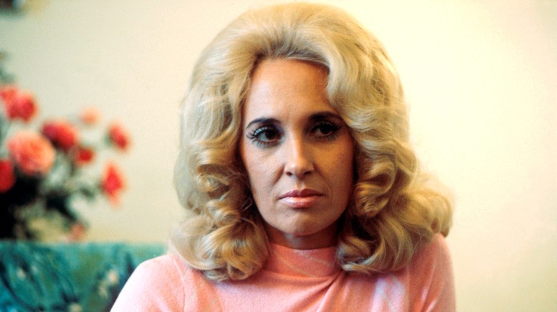 Country musician Tammy Wynette 