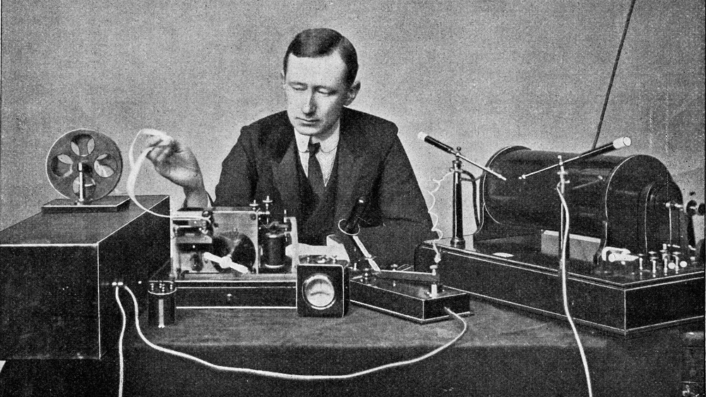 Radio pioneer Guglielmo Marconi