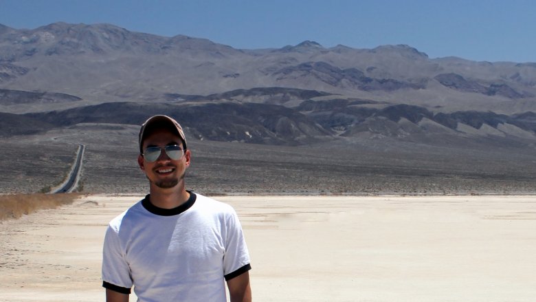 Death Valley, man