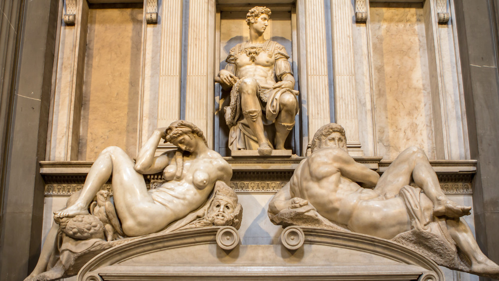 Statues within Medici Chapel