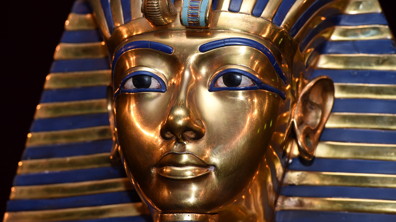 King Tut's burial mask