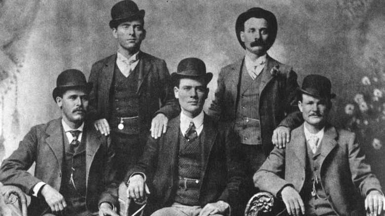 wild bunch butch cassidy posing