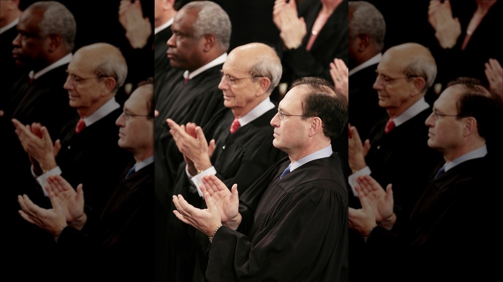 Supreme Court Justices Breyer, Thomas, Alito