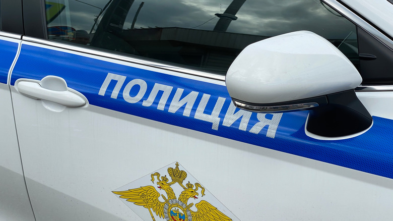 Russian police car