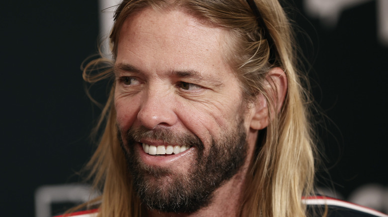 Taylor Hawkins smiling