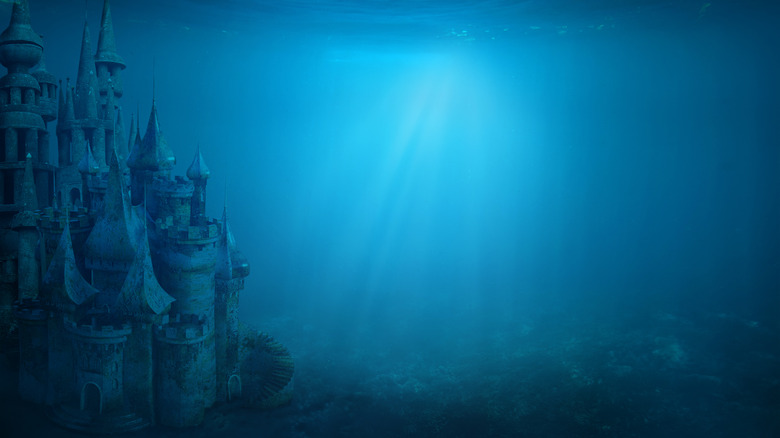 Underwater castle