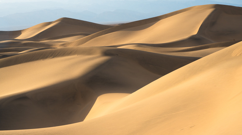 Sand dunes in Death Valley