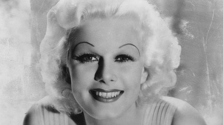 Jean Harlow smiling