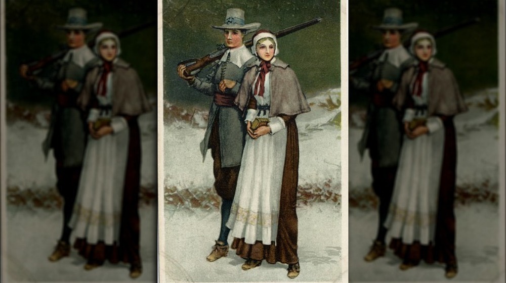 Puritan couple