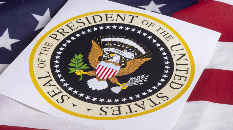 seal of the U.S. president