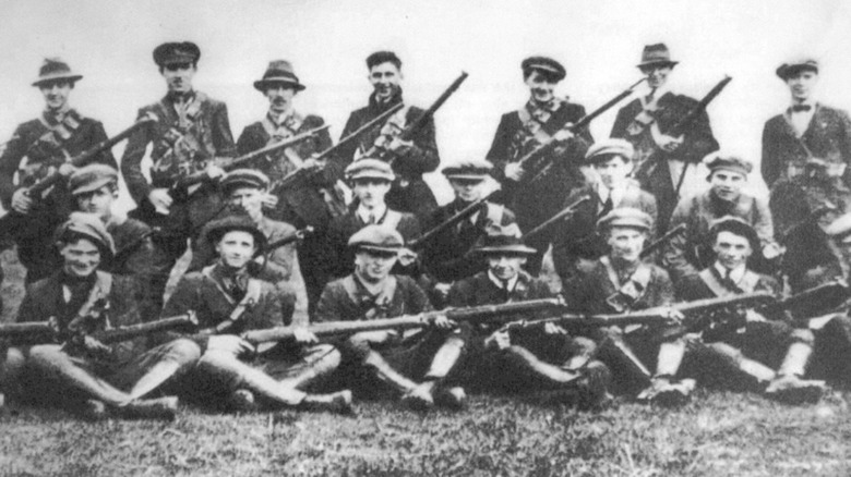 IRA Hogan's Flying Column with guns