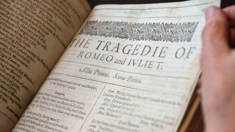shakespeare folio romeo juliet