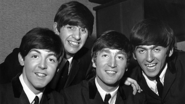 The Beatles 1964 band photo