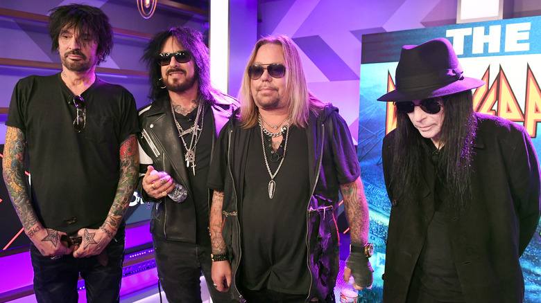 Motley Crue poses for band photo