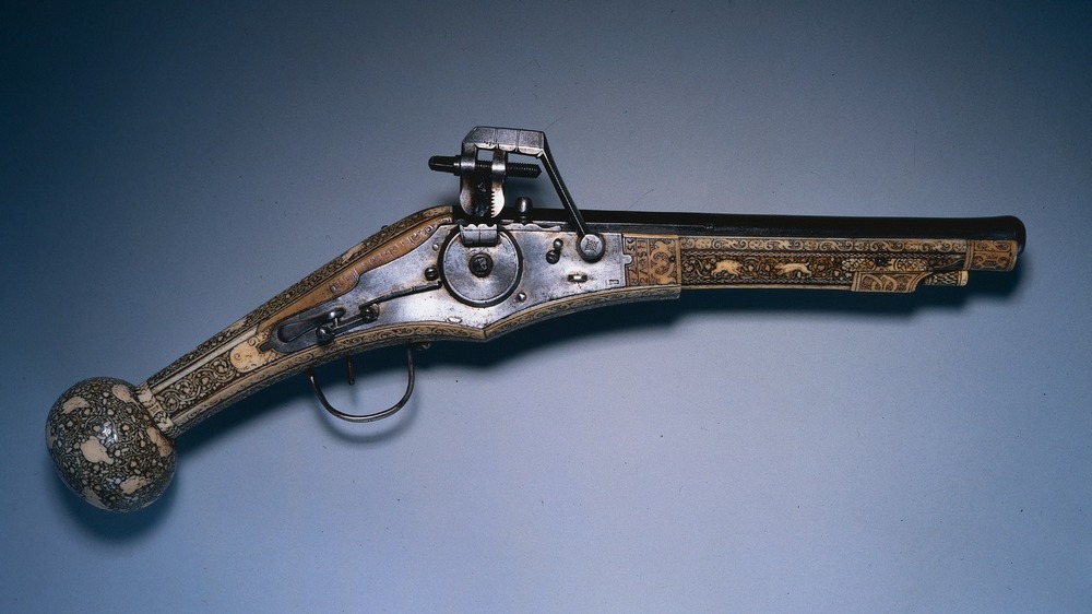 Wheellock hunting pistol from 1578