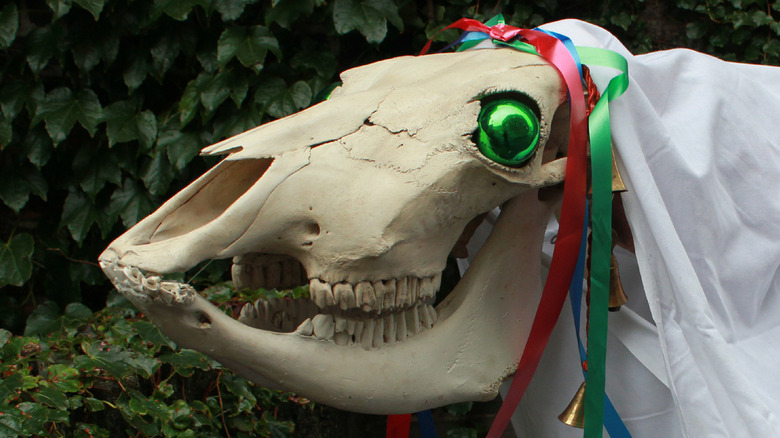 Mari Lwyd, Christmas in Wales