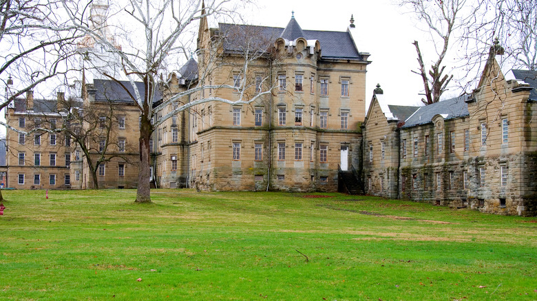 Exterior of Trans-Allegheny asylum