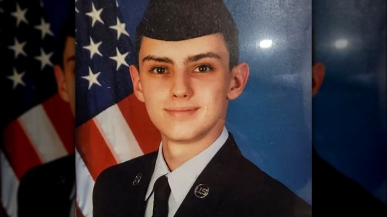 Jack Teixeira in National Guard dress