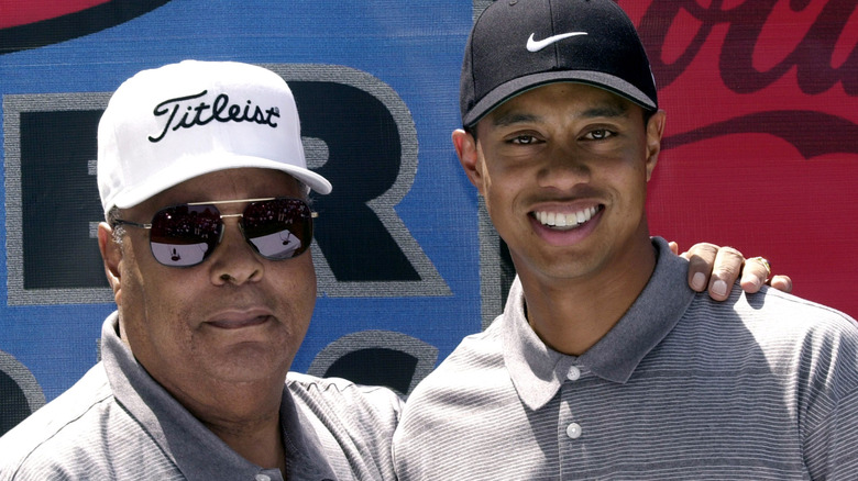 Tiger Woods Earl Woods