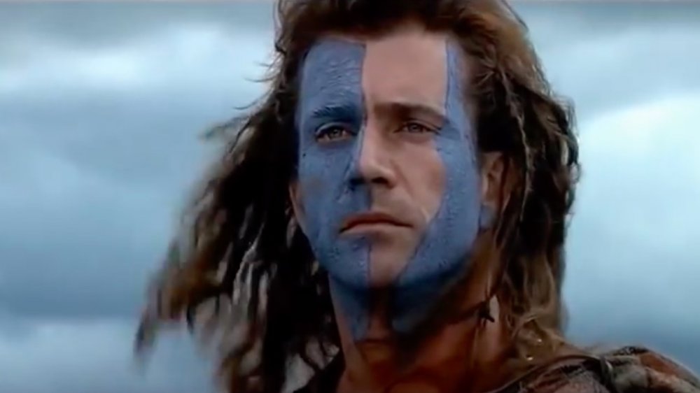 William Wallace in woad