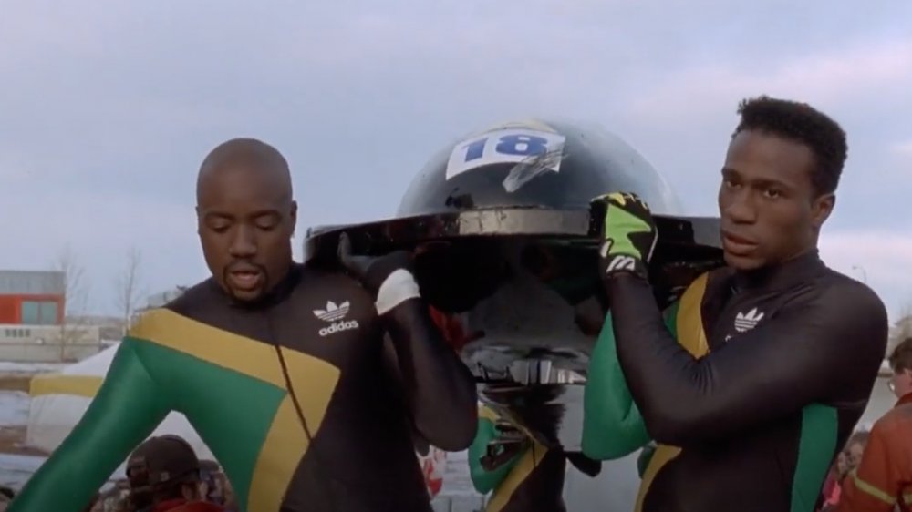 Malik Yoba and Leon Robinson in Cool Runnings