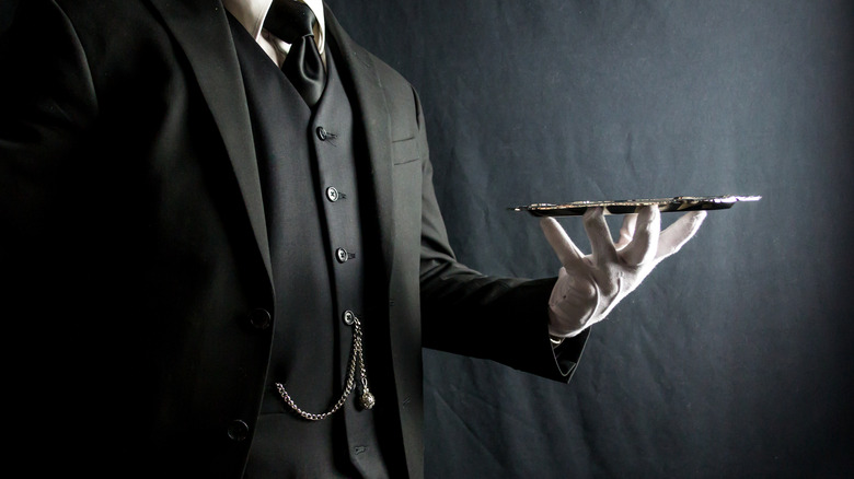 Photo of a country house butler