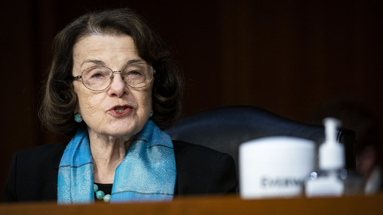 Dianne Feinstein speaking in Congress