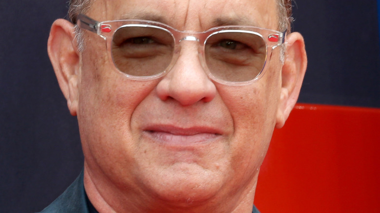 Tom Hanks clear sunglasses