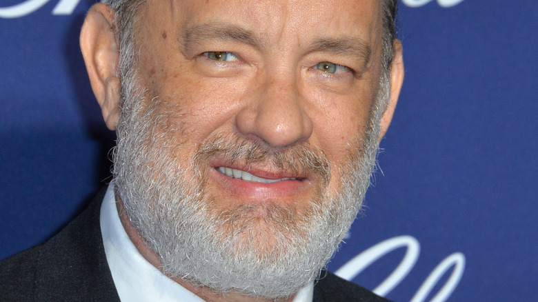 Tom Hanks smiling
