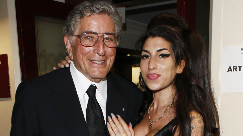 Tony Bennett and Amy Winehouse 